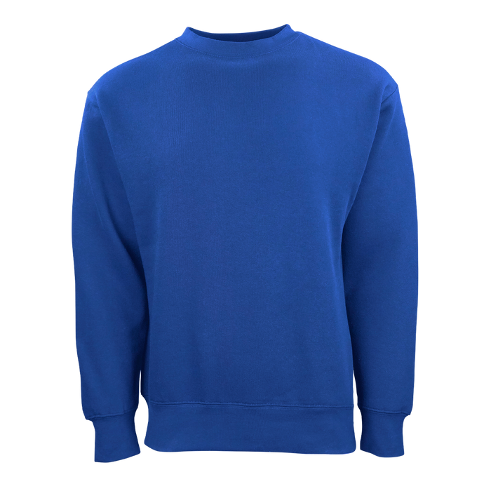 Ultra Soft Fleece Crewneck - Royal,LG
