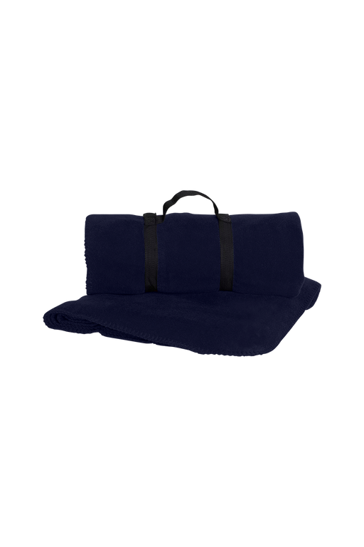 Vantek™ Fleece Blanket - Navy,QTY