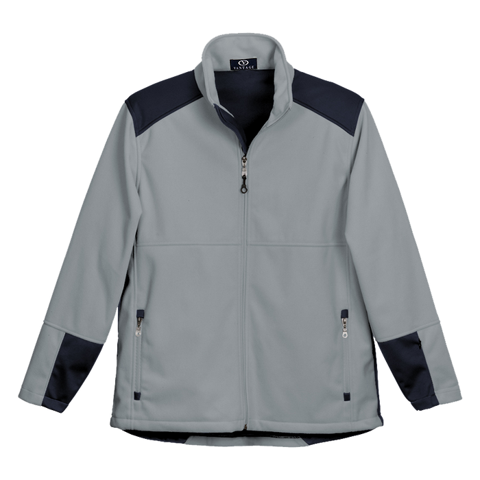 Element Soft Shell Jacket - Grey/Navy,MD