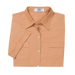 Women's Textured Check Short Sleeve Shirt - Light Coral,XLG