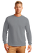 Gildan® Ultra Cotton® Adult Long Sleeve T-Shirt - Sport Grey,LG