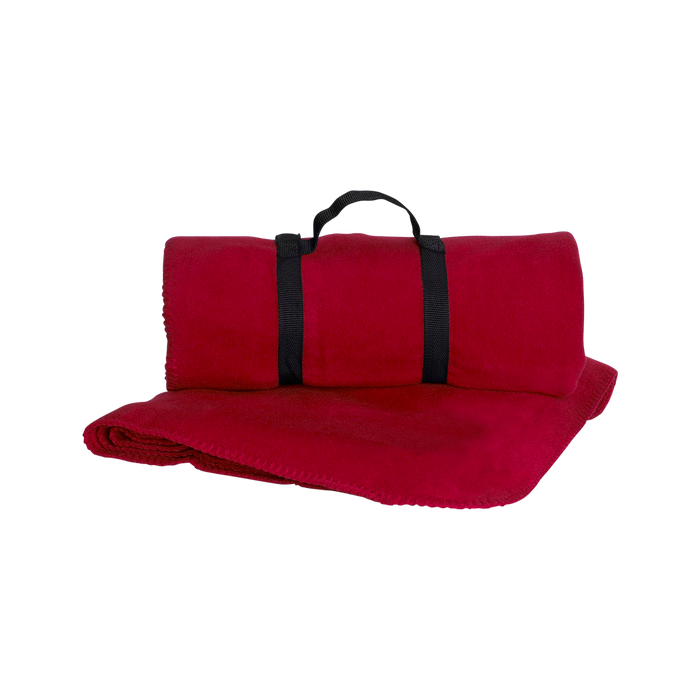 Vantek™ Fleece Blanket - Sport Red,QTY