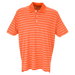 Vansport Tour Stripe Polo - Orange/White,XLG