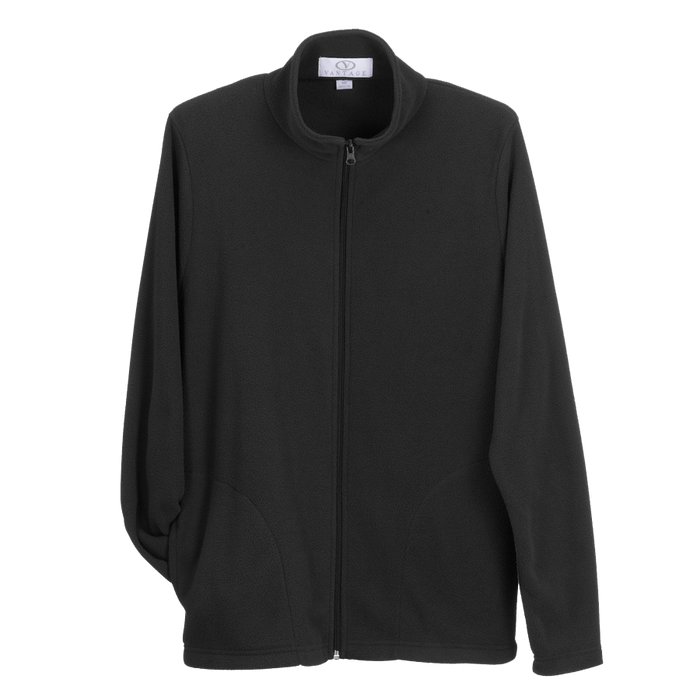 Women’s Pioneer Vantek™ Fleece Jacket - Black,LG