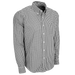 Easy-Care Gingham Check Shirt - Black/White,MD