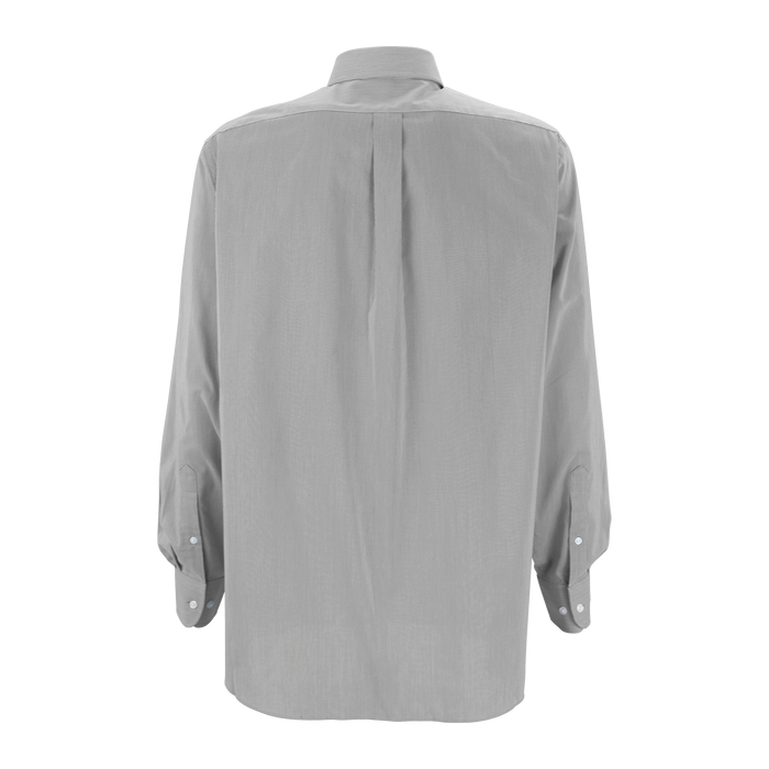 Van Heusen Easy-Care Classic Pincord Shirt - French Grey,LG