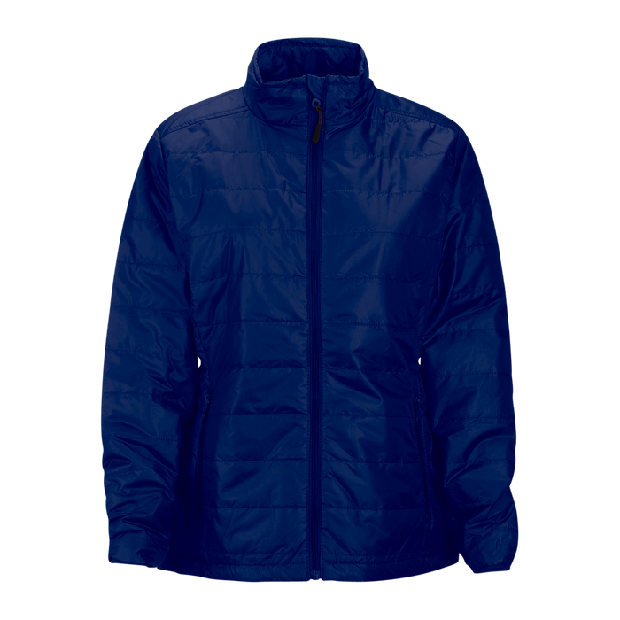 Womens Apex Compressible Jacket - Bright Navy,LG