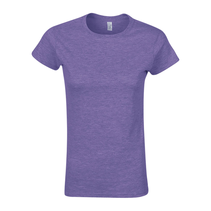 Gildan® Softstyle® Ladies' T-Shirt - Heather Purple,LG