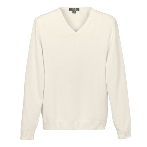 Organic Cotton V-Neck Sweater