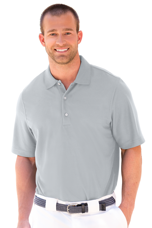 Play Dry® Performance Mesh Polo - Dolphin,XLG
