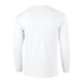 Gildan® Ultra Cotton® Adult Long Sleeve T-Shirt - White,LG