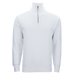 Ultra Soft Fleece 1/4 Zip - White,LG